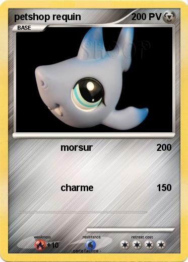 Pokemon petshop requin