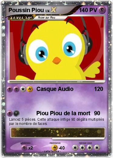 Pokemon Poussin Piou