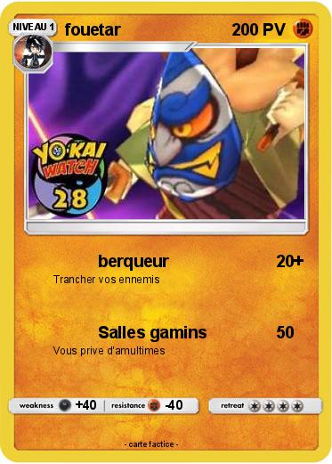 Pokemon fouetar