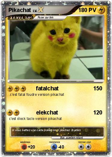 Pokemon Pikachat