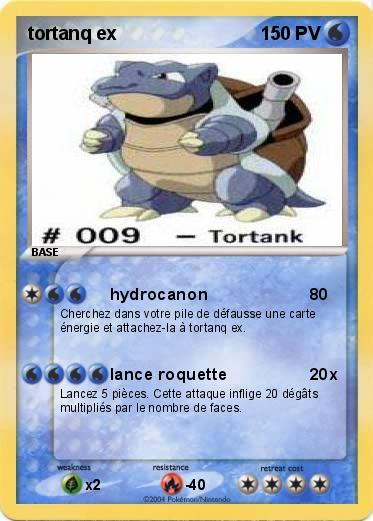 Pokemon tortanq ex