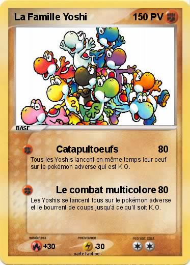 Pokemon La Famille Yoshi