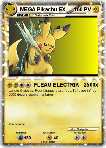 Pokemon MEGA Pikachu EX