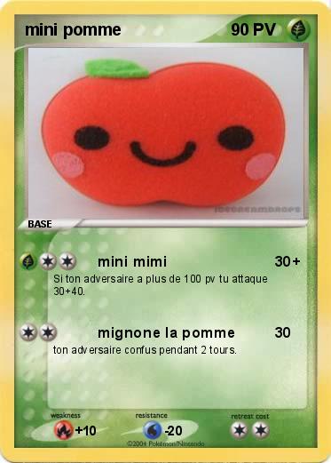 Pokemon mini pomme