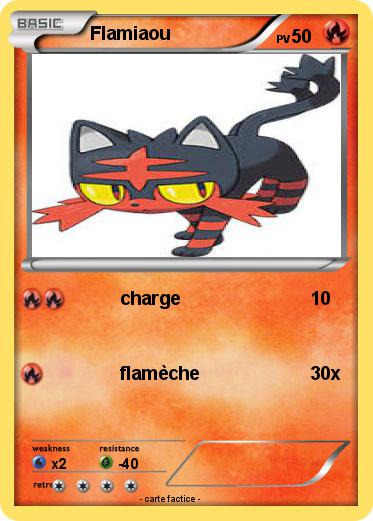 Pokemon Flamiaou