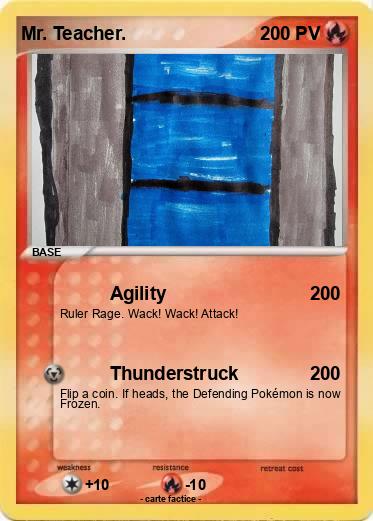 Pokemon Mr. Teacher.