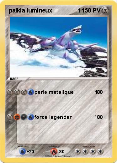 Pokemon palkia lumineux                1