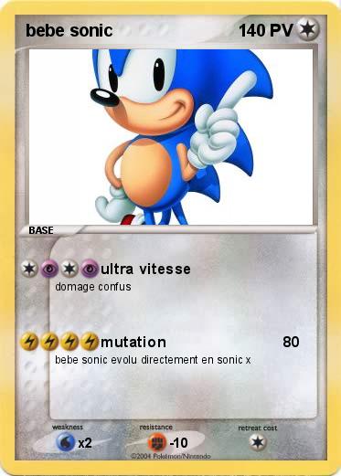 Pokemon bebe sonic