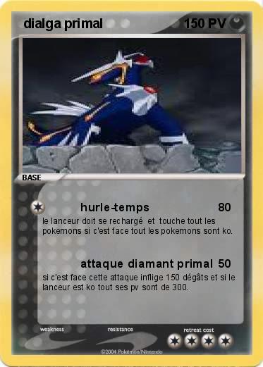 Pokemon  dialga primal