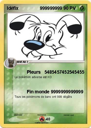 Pokemon Idéfix                 999999999