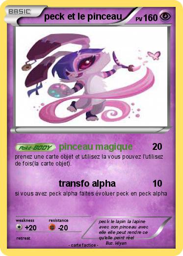 Pokemon peck et le pinceau