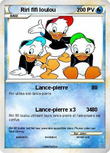 Pokemon Riri fifi loulou