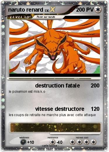 Pokemon naruto renard