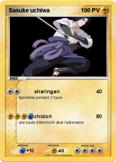 Pokemon Sasuke uchiwa