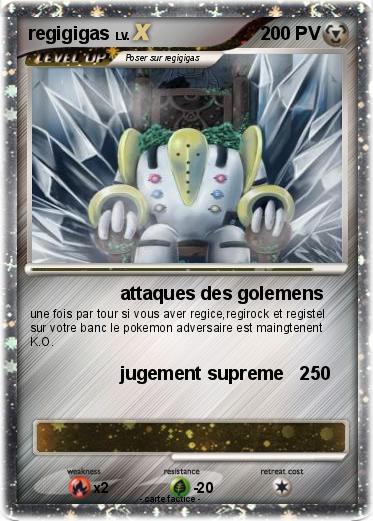 Pokemon regigigas