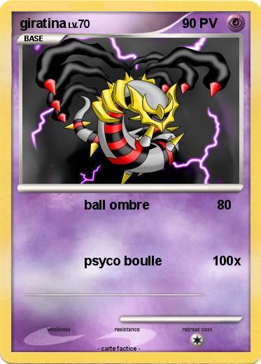 Pokemon giratina