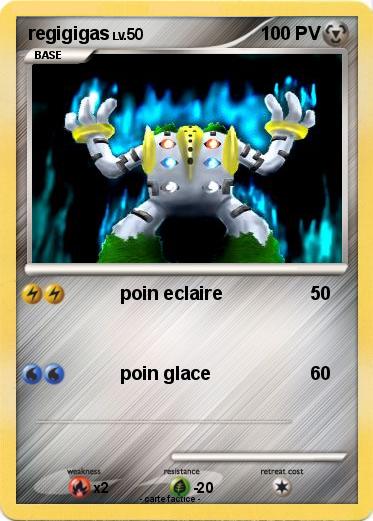 Pokemon regigigas