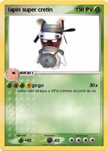 Pokemon lapin super cretin