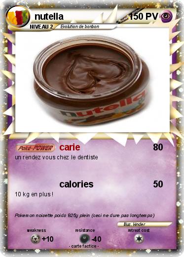 Pokemon nutella