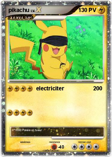 Pokemon pikachu