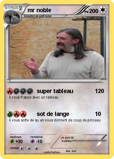 Pokemon mr noble