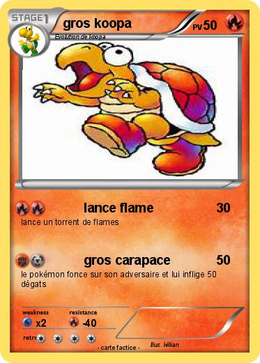 Pokemon gros koopa