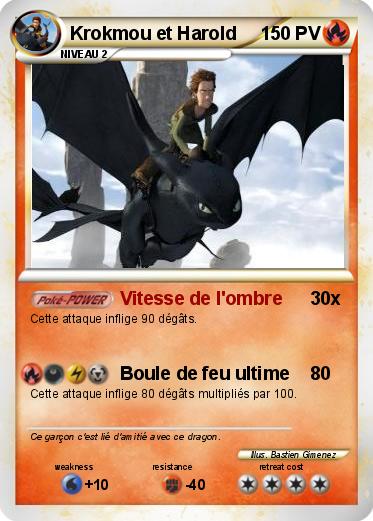 Pokemon Krokmou et Harold