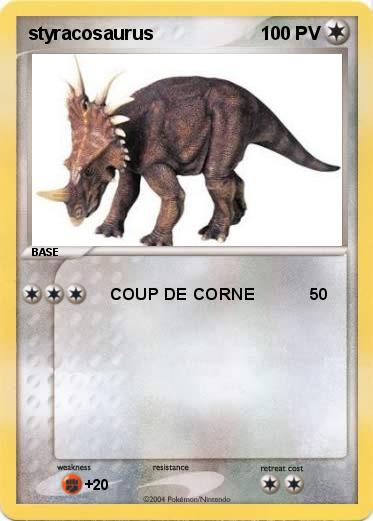 Pokemon styracosaurus