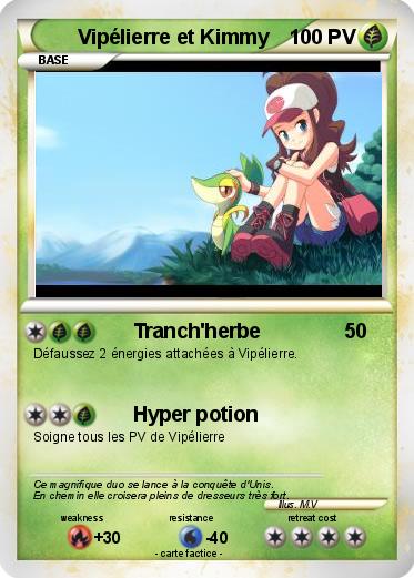 Pokemon Vipélierre et Kimmy