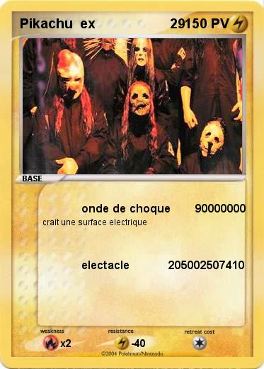 Pokemon Pikachu  ex                     29