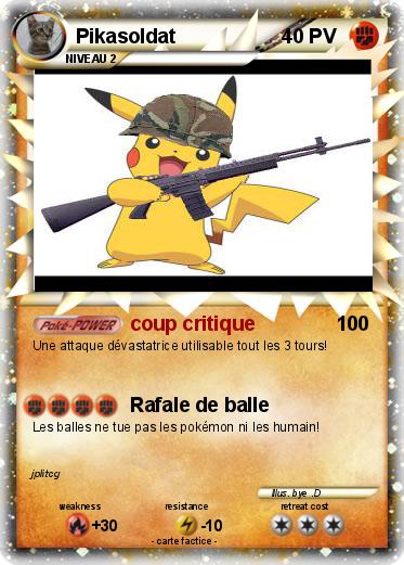 Pokemon Pikasoldat