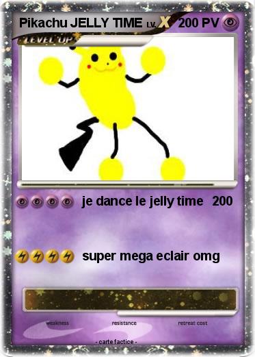 Pokemon Pikachu JELLY TIME