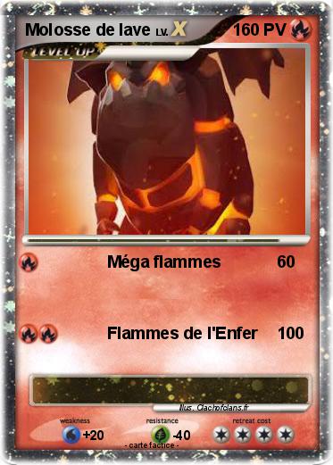 Pokemon Molosse de lave