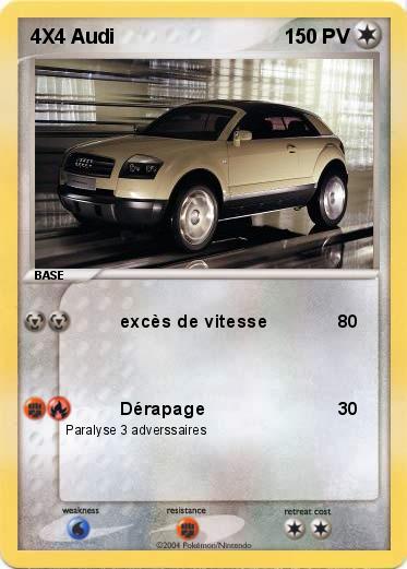 Pokemon 4X4 Audi
