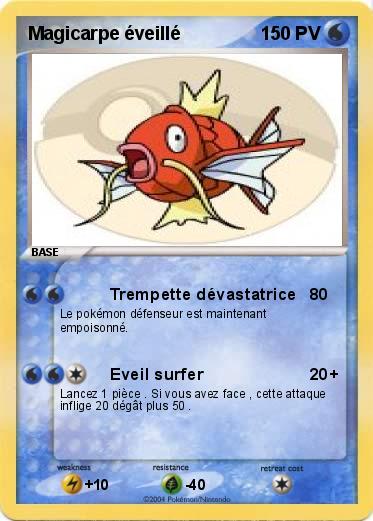 Pokemon Magicarpe éveillé
