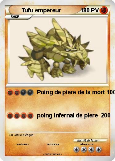 Pokemon Tufu empereur
