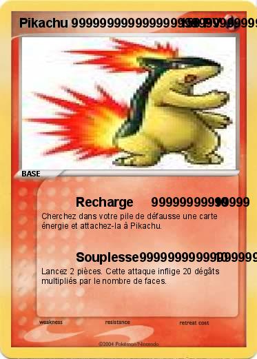 Pokemon Pikachu 99999999999999999999999999999999