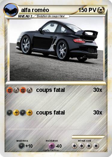 Pokemon alfa roméo