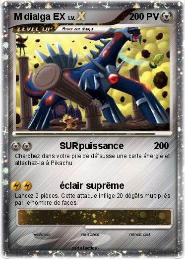 Pokemon M dialga EX