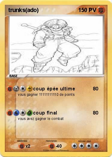 Pokemon trunks(ado)
