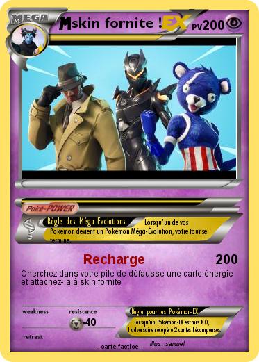 Pokemon skin fornite !