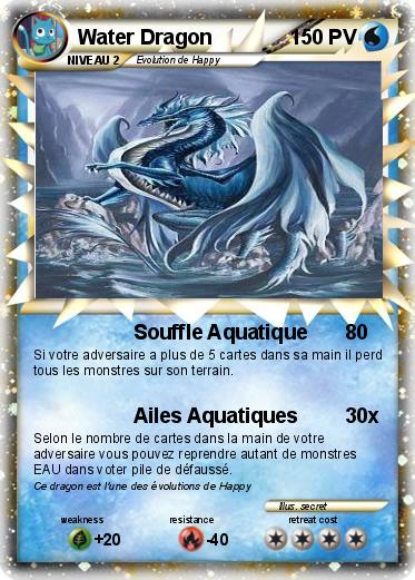 Pokemon Water Dragon