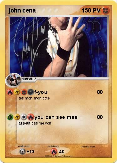 Pokemon john cena