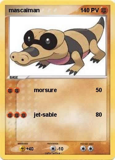 Pokemon mascaïman