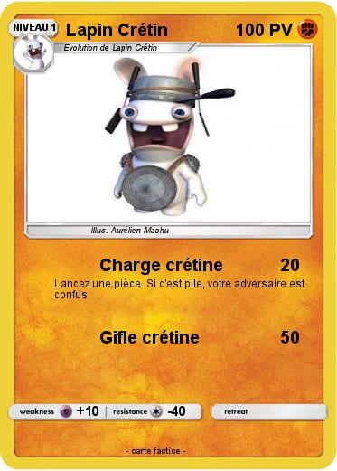 Pokemon Lapin Crétin
