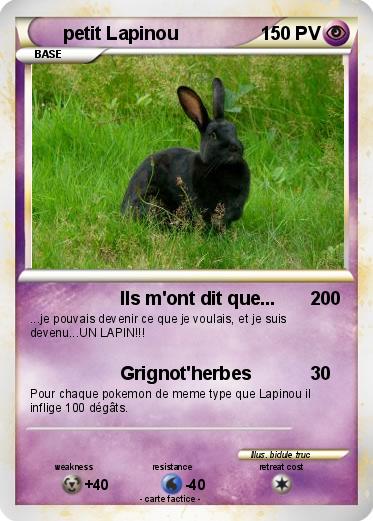 Pokemon petit Lapinou