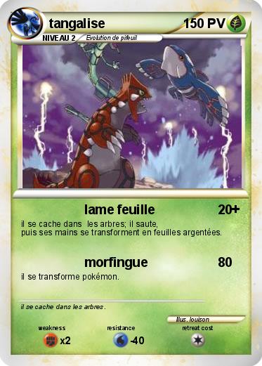 Pokemon tangalise