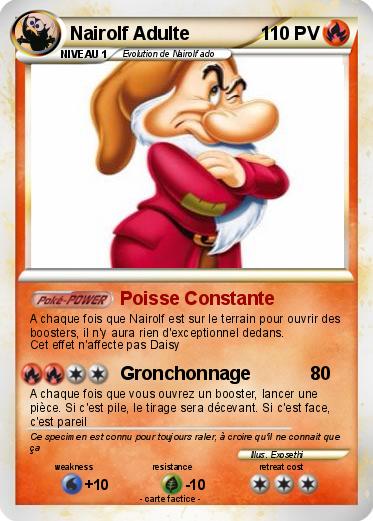 Pokemon Nairolf Adulte