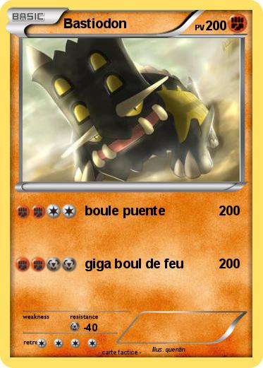 Pokemon Bastiodon