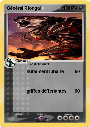 Pokemon Général Riongal